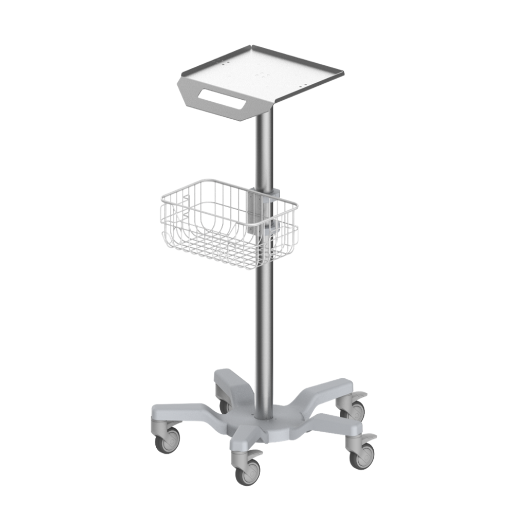 Medical Machine Trolley / Ultrasound Trolley / Patient Monitor Rolling Stand